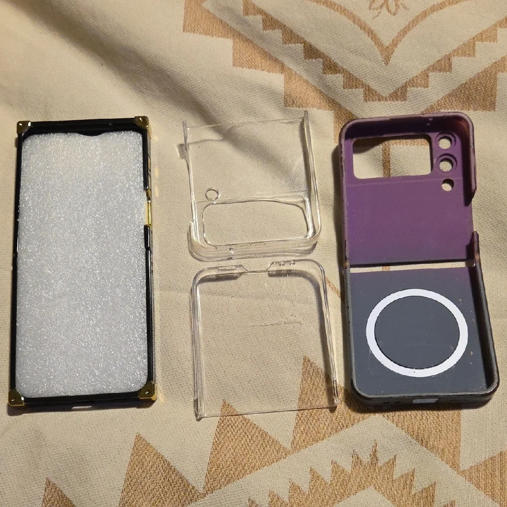 Lot Of 3 Samsung Galaxy Flip 3 Phone Case